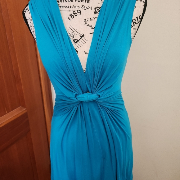 Boston Proper Sleeveless Top S Turquoise - Picture 2 of 6